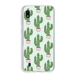 CaseCompany Cactus Lover: Samsung Galaxy A10 Transparant Hoesje