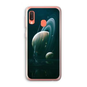 CaseCompany Mercurius: Samsung Galaxy A20e Transparant Hoesje