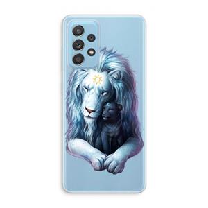 CaseCompany Child Of Light: Samsung Galaxy A73 Transparant Hoesje