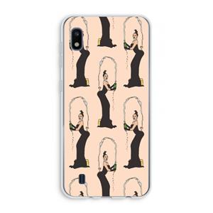 CaseCompany Pop Some Kim: Samsung Galaxy A10 Transparant Hoesje