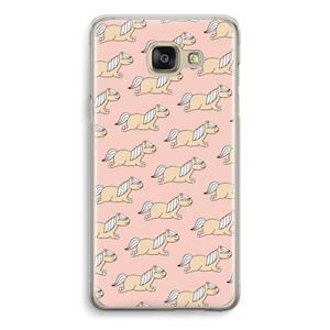 CaseCompany Ponys: Samsung Galaxy A5 (2016) Transparant Hoesje