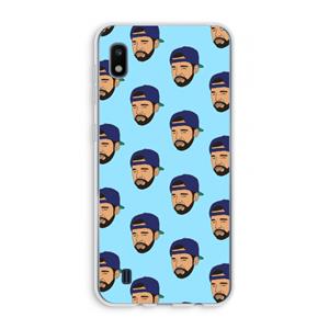 CaseCompany Drake Away: Samsung Galaxy A10 Transparant Hoesje