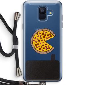 CaseCompany You Complete Me #2: Samsung Galaxy A6 (2018) Transparant Hoesje met koord