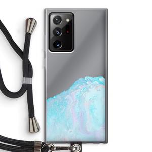 CaseCompany Fantasie pastel: Samsung Galaxy Note 20 Ultra / Note 20 Ultra 5G Transparant Hoesje met koord