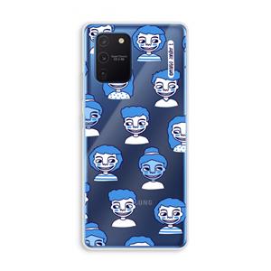 CaseCompany Gezichtjes: Samsung Galaxy Note 10 Lite Transparant Hoesje