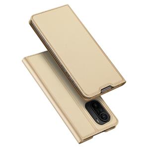 Dux Ducis Slim bookcase hoes - Xiaomi Poco F3 - Goud
