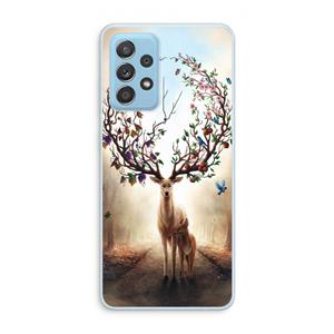 CaseCompany Seasons Change: Samsung Galaxy A73 Transparant Hoesje