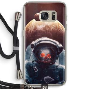 CaseCompany Voyager: Samsung Galaxy S7 Transparant Hoesje met koord