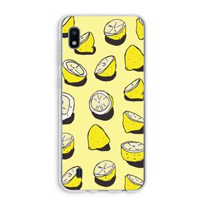 CaseCompany When Life Gives You Lemons...: Samsung Galaxy A10 Transparant Hoesje