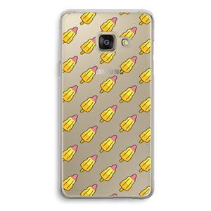 CaseCompany Waterijsjes: Samsung Galaxy A3 (2016) Transparant Hoesje