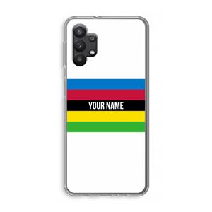 CaseCompany WK Wielrennen: Samsung Galaxy A32 5G Transparant Hoesje