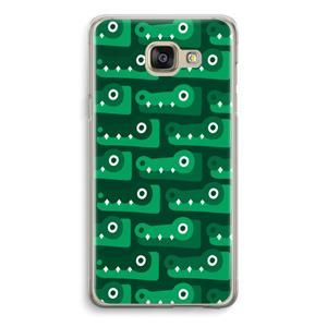 CaseCompany Crocs: Samsung Galaxy A5 (2016) Transparant Hoesje
