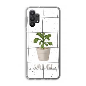 CaseCompany Kamerplant op vensterruit: Samsung Galaxy A32 5G Transparant Hoesje