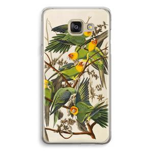 CaseCompany Carolinaparkiet: Samsung Galaxy A5 (2016) Transparant Hoesje