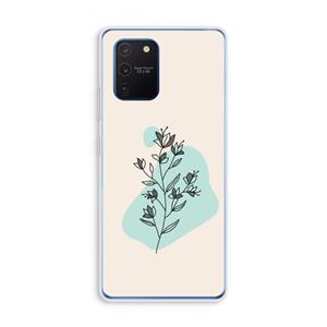 CaseCompany Violets are blue: Samsung Galaxy Note 10 Lite Transparant Hoesje