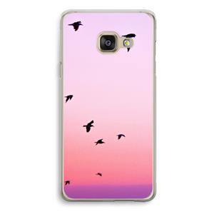 CaseCompany Fly away: Samsung Galaxy A3 (2016) Transparant Hoesje