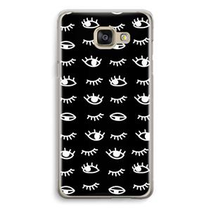 CaseCompany Eye pattern #3: Samsung Galaxy A5 (2016) Transparant Hoesje