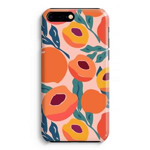 CaseCompany Perzik: iPhone 8 Plus Volledig Geprint Hoesje
