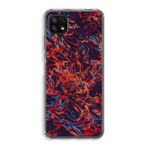 CaseCompany Lucifer: Samsung Galaxy A22 5G Transparant Hoesje