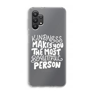 CaseCompany The prettiest: Samsung Galaxy A32 5G Transparant Hoesje