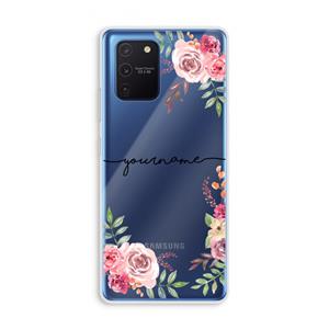 CaseCompany Rozen: Samsung Galaxy Note 10 Lite Transparant Hoesje