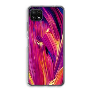 CaseCompany Phoenix: Samsung Galaxy A22 5G Transparant Hoesje