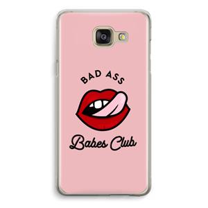 CaseCompany Badass Babes Club: Samsung Galaxy A5 (2016) Transparant Hoesje