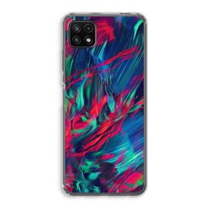 CaseCompany Pilgrims Of The Sea: Samsung Galaxy A22 5G Transparant Hoesje