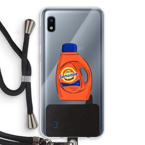 CaseCompany Ultra Sensitive: Samsung Galaxy A10 Transparant Hoesje met koord