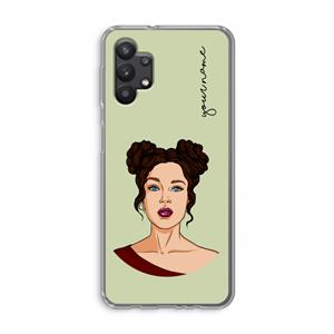 CaseCompany Pop-Art Creator: Samsung Galaxy A32 5G Transparant Hoesje