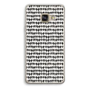 CaseCompany Crazy shapes: Samsung Galaxy A3 (2016) Transparant Hoesje