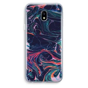 CaseCompany Light Years Beyond: Samsung Galaxy J3 (2017) Transparant Hoesje
