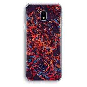 CaseCompany Lucifer: Samsung Galaxy J3 (2017) Transparant Hoesje