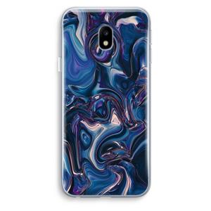 CaseCompany Mirrored Mirage: Samsung Galaxy J3 (2017) Transparant Hoesje