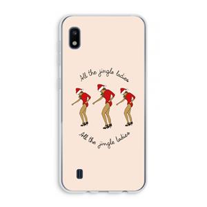 CaseCompany Jingle Ladies: Samsung Galaxy A10 Transparant Hoesje