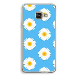 CaseCompany Margrietjes: Samsung Galaxy A3 (2016) Transparant Hoesje
