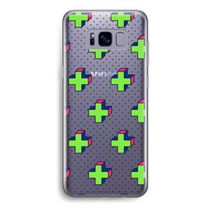 CaseCompany 8-bit N°10: Samsung Galaxy S8 Transparant Hoesje