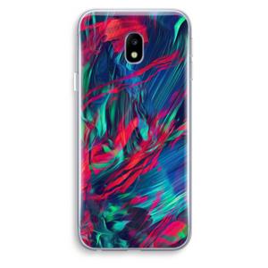 CaseCompany Pilgrims Of The Sea: Samsung Galaxy J3 (2017) Transparant Hoesje