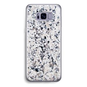 CaseCompany Gespikkelde marmer: Samsung Galaxy S8 Transparant Hoesje