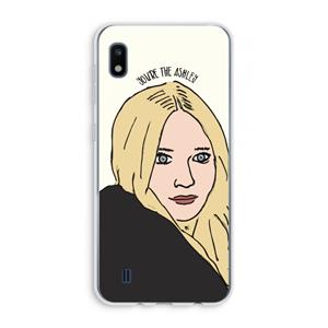 CaseCompany Ashley: Samsung Galaxy A10 Transparant Hoesje