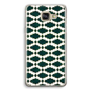 CaseCompany Moroccan tiles: Samsung Galaxy A5 (2016) Transparant Hoesje