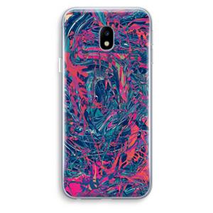 CaseCompany Sleeping Dreams: Samsung Galaxy J3 (2017) Transparant Hoesje