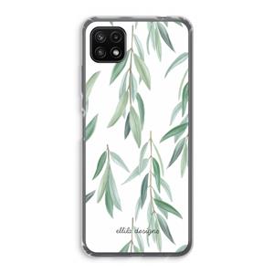 CaseCompany Branch up your life: Samsung Galaxy A22 5G Transparant Hoesje