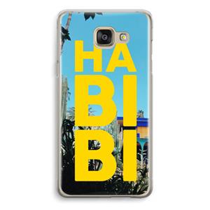 CaseCompany Habibi Majorelle : Samsung Galaxy A5 (2016) Transparant Hoesje