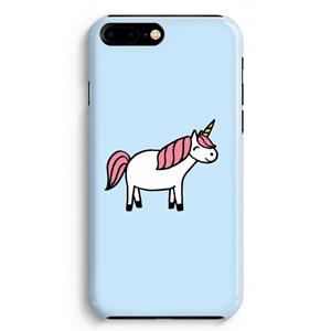 CaseCompany Eenhoorn: iPhone 8 Plus Volledig Geprint Hoesje
