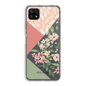 CaseCompany Sweet heaven geometrics: Samsung Galaxy A22 5G Transparant Hoesje