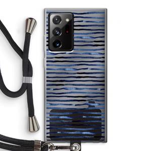 CaseCompany Verrassende lijnen: Samsung Galaxy Note 20 Ultra / Note 20 Ultra 5G Transparant Hoesje met koord