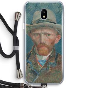 CaseCompany Van Gogh: Samsung Galaxy J3 (2017) Transparant Hoesje met koord