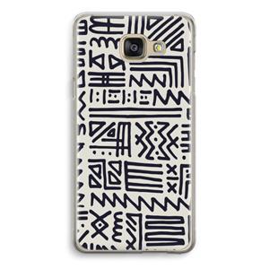 CaseCompany Marrakech print: Samsung Galaxy A5 (2016) Transparant Hoesje