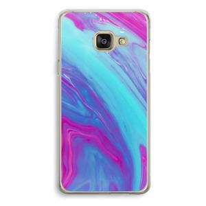 CaseCompany Zweverige regenboog: Samsung Galaxy A3 (2016) Transparant Hoesje